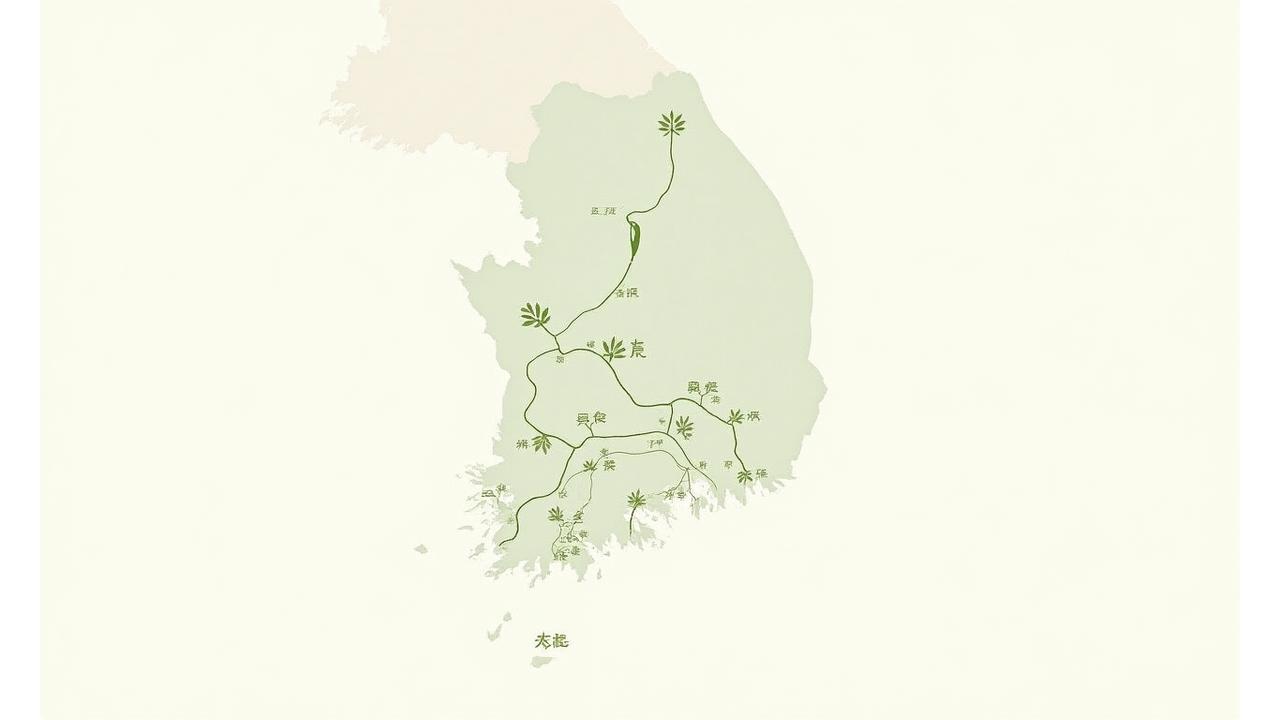경기도와 서울 인근 지역에 위치한 Hana House의 로컬 공급업체 네트워크를 표시하는 지도